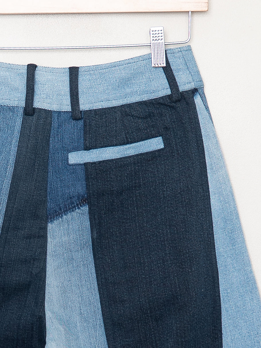 The Nadi Denim Flared Culotte Jeans - Small