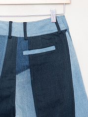 The Nadi Denim Flared Culotte Jeans - Small