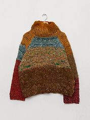 The Vishnu Knitted Silk Roll-Neck Sweater