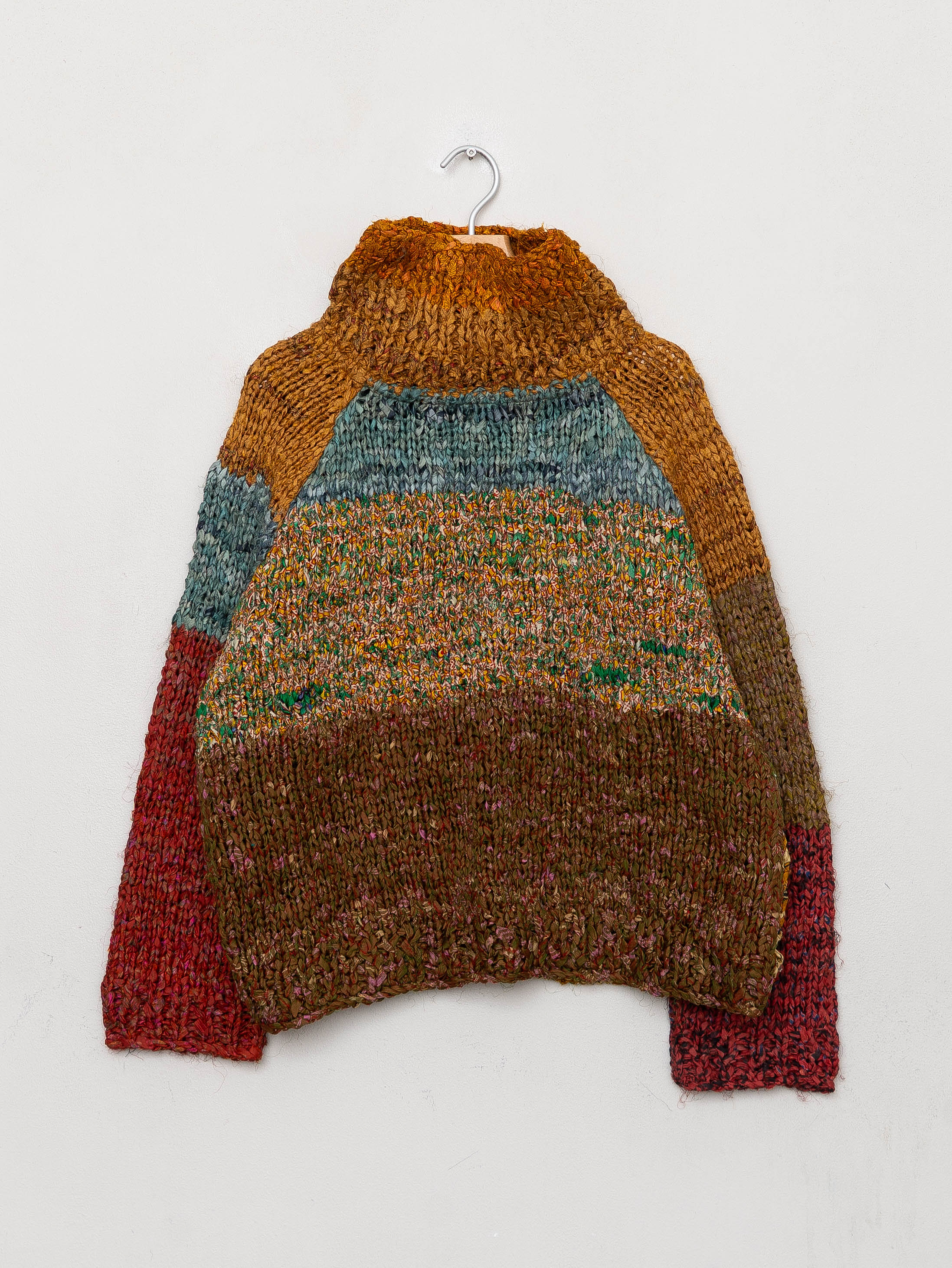 The Vishnu Knitted Silk Roll-Neck Sweater