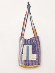The Xoti II Zero-Waste Quilted Kantha Bag