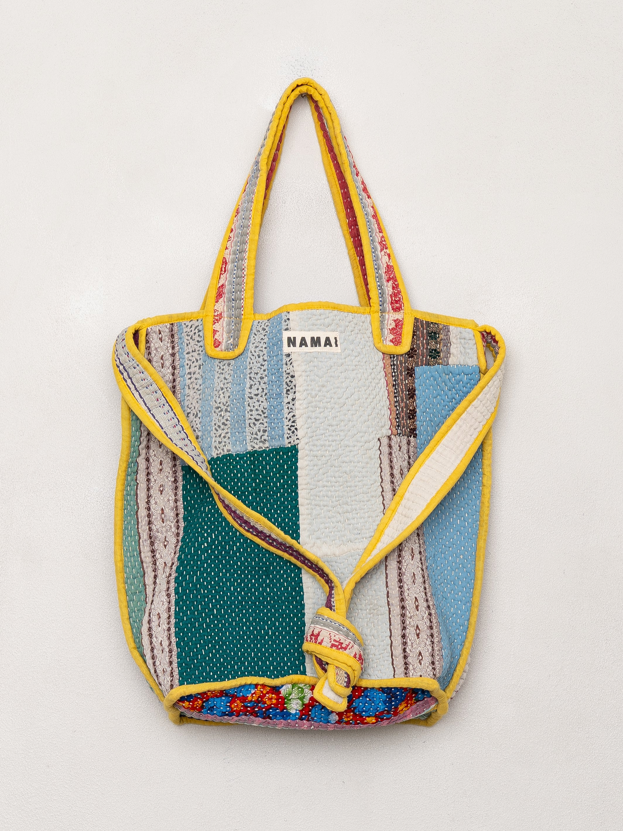 The Xoti II Zero-Waste Quilted Kantha Bag