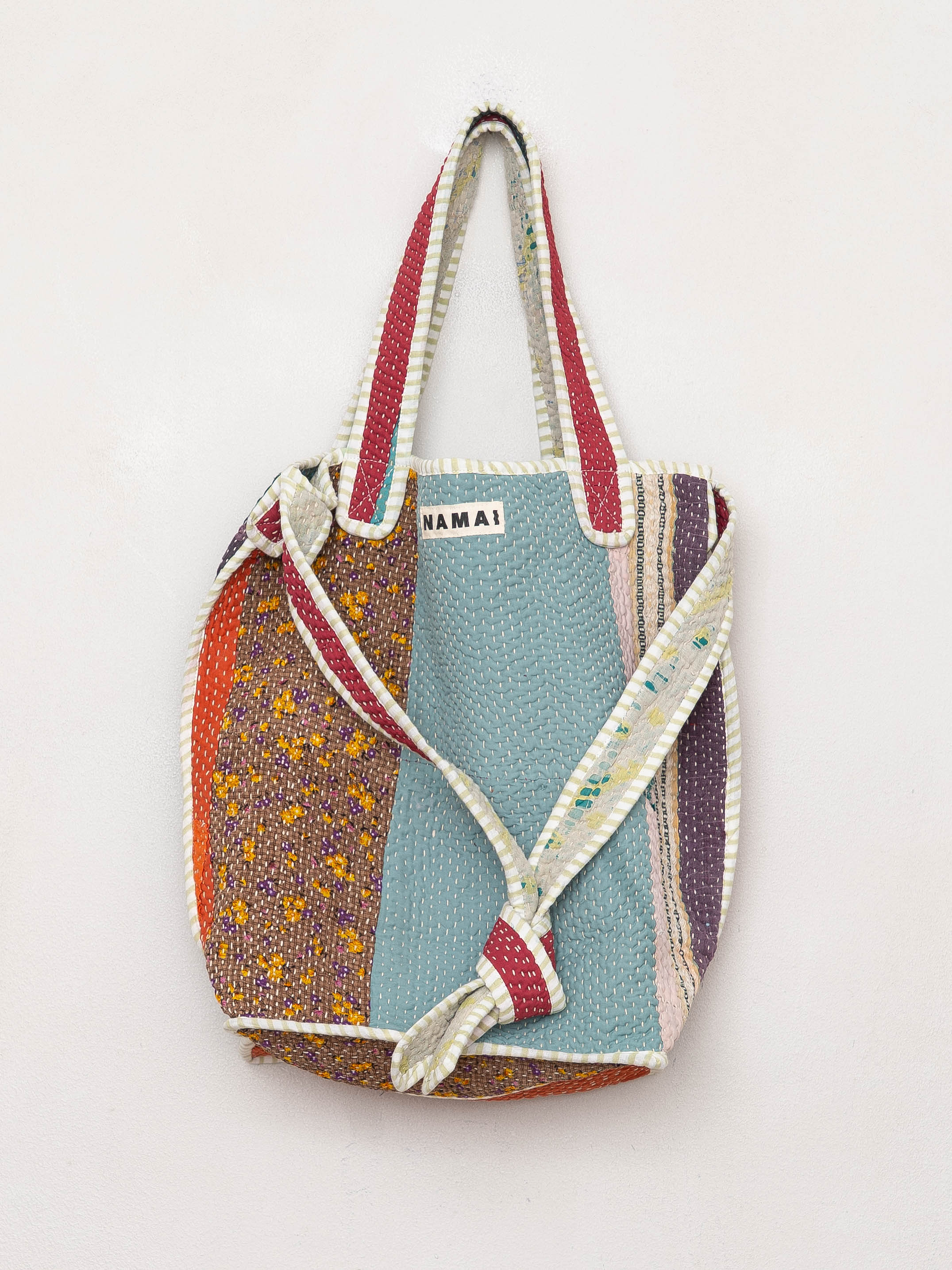 The Xoti II Zero-Waste Quilted Kantha Bag