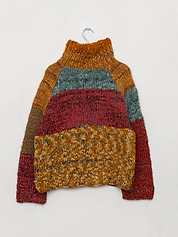 The Vishnu Knitted Silk Roll-Neck Sweater