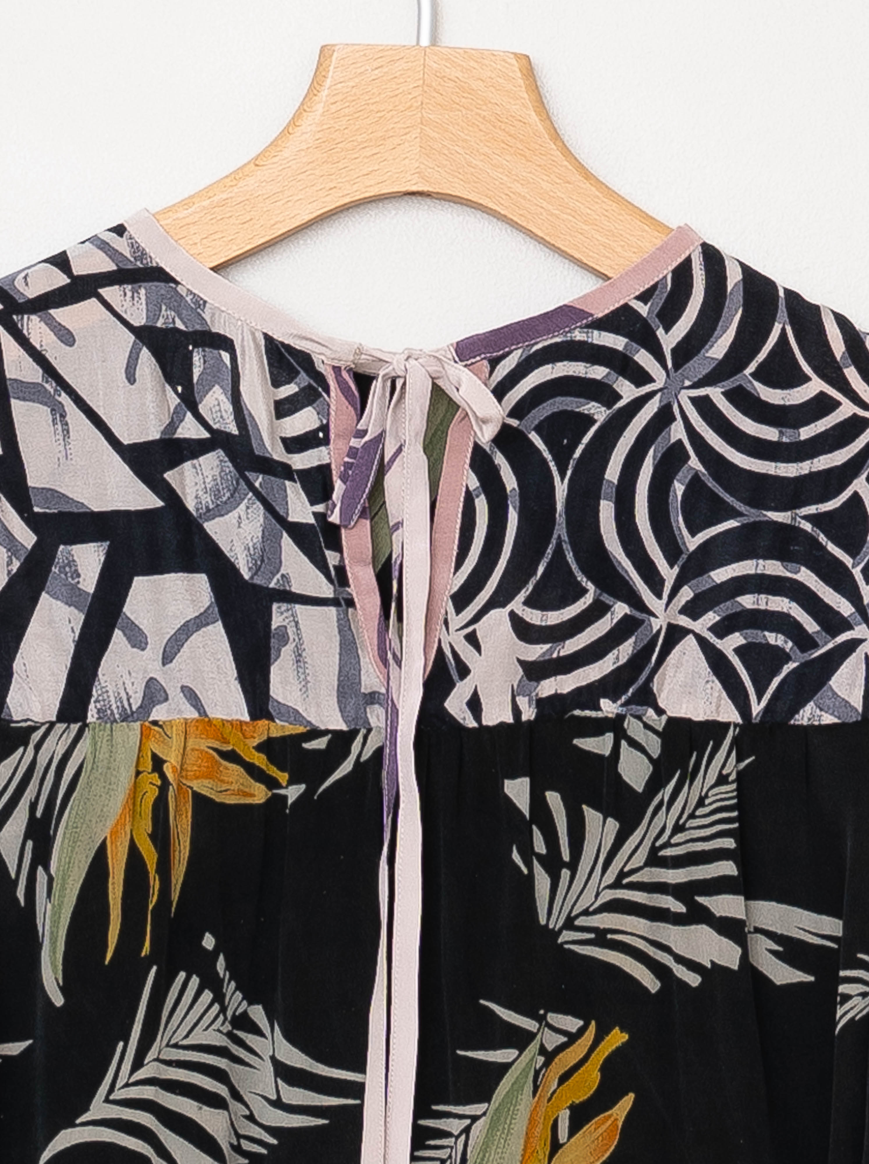 The Anan Short Dress  - Extra Small / Small - Upcycled Silk
