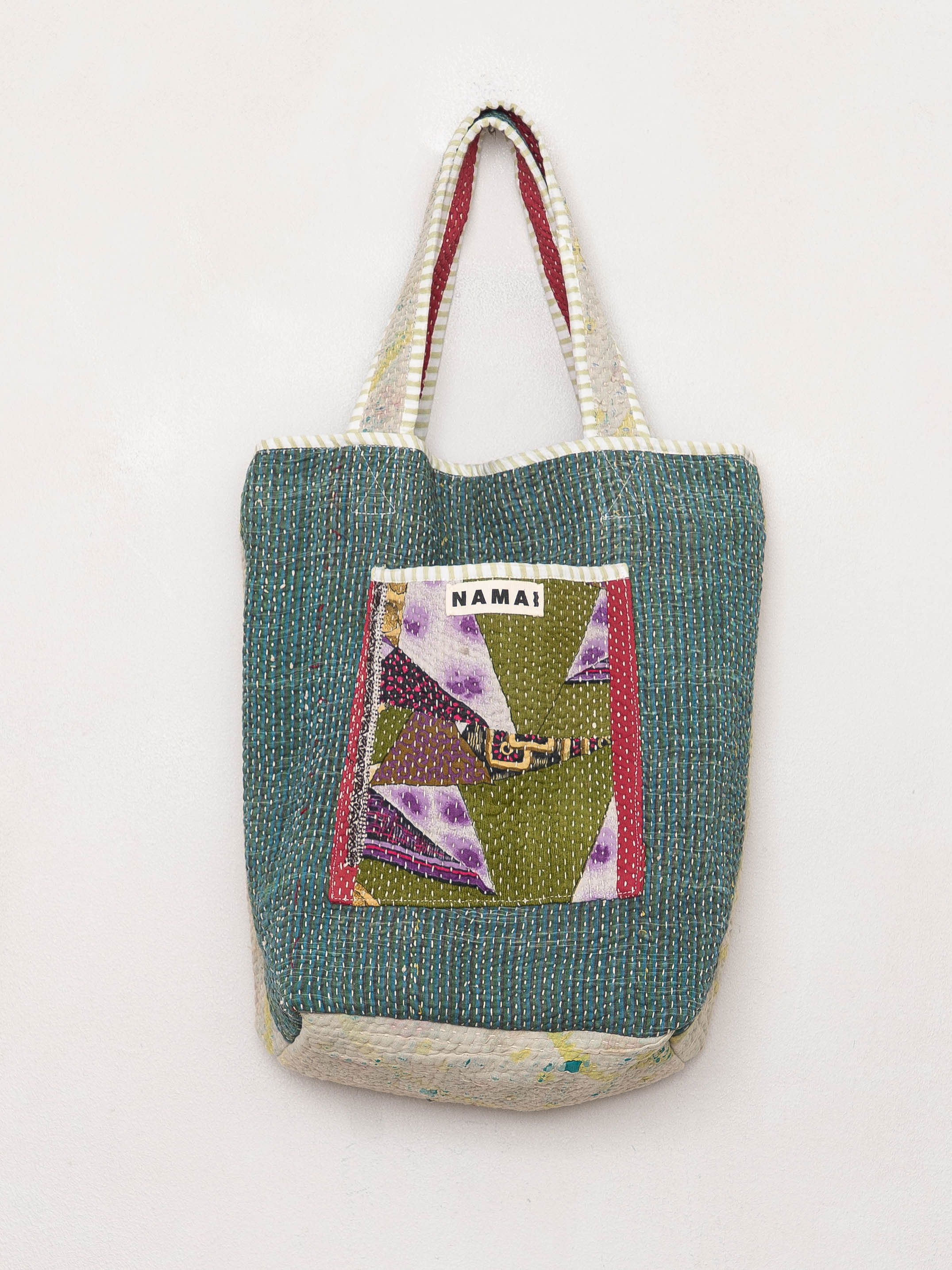 The Xoti II Zero-Waste Quilted Kantha Bag