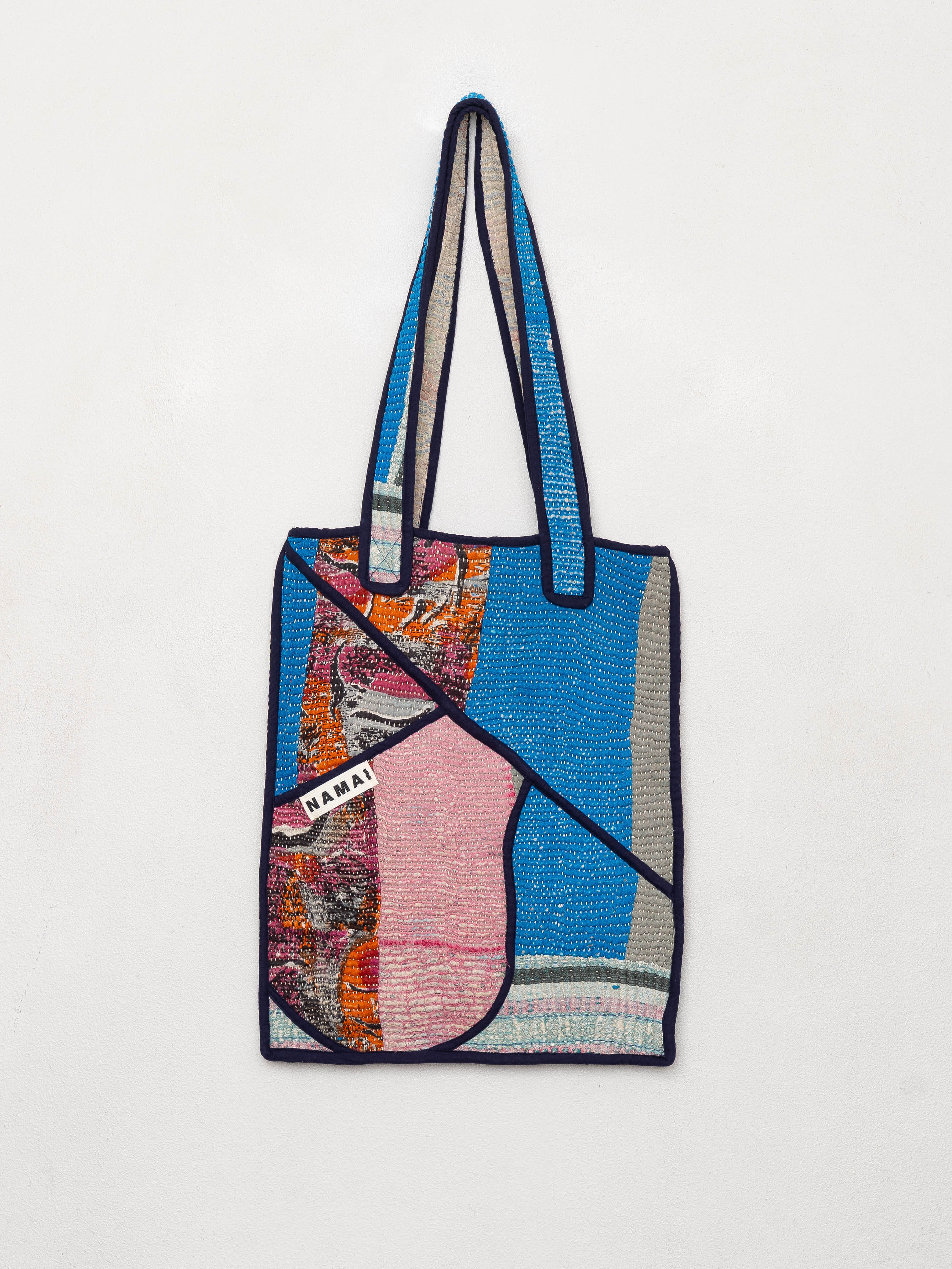 The Tarun Quilted Kantha Bag