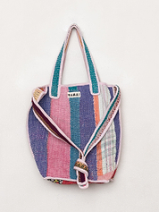 The Xoti II Zero-Waste Quilted Kantha Bag
