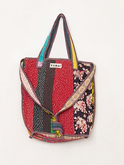 The Xoti II Zero-Waste Quilted Kantha Bag