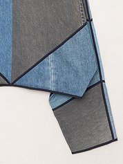 The Kaira Cropped Denim Jacket - Small