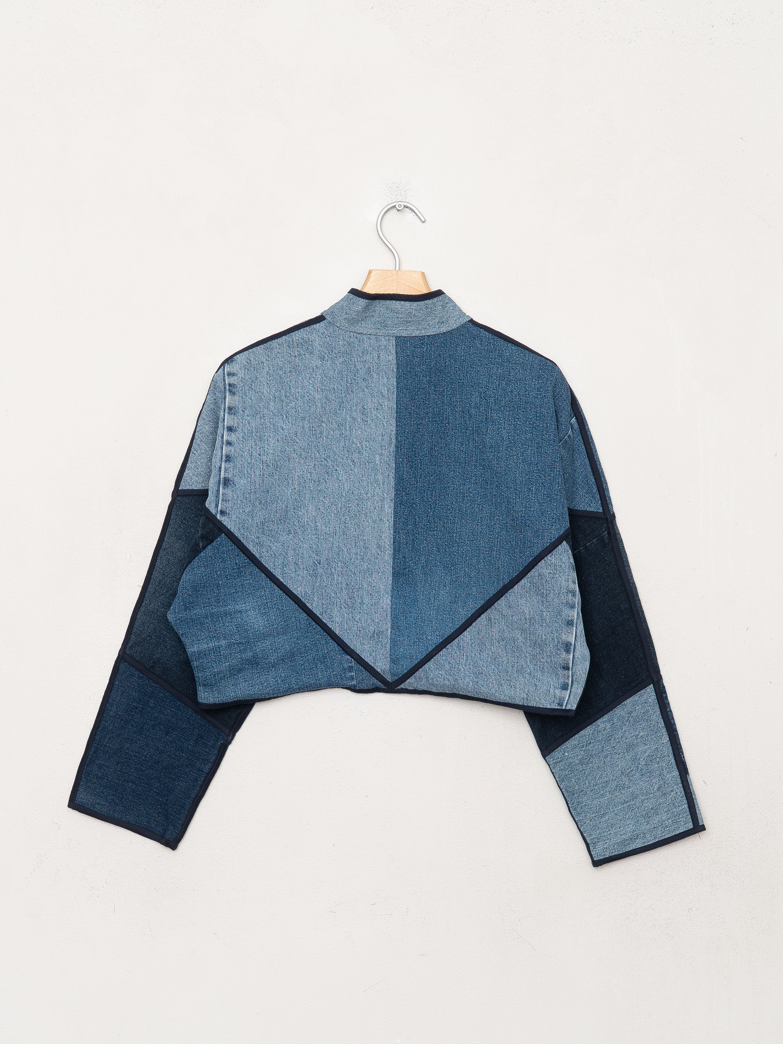 The Kaira Cropped Denim Jacket - Small