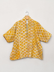 The Gita Short Sleeve Quilted Jacket