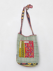 The Xoti II Zero-Waste Quilted Kantha Bag