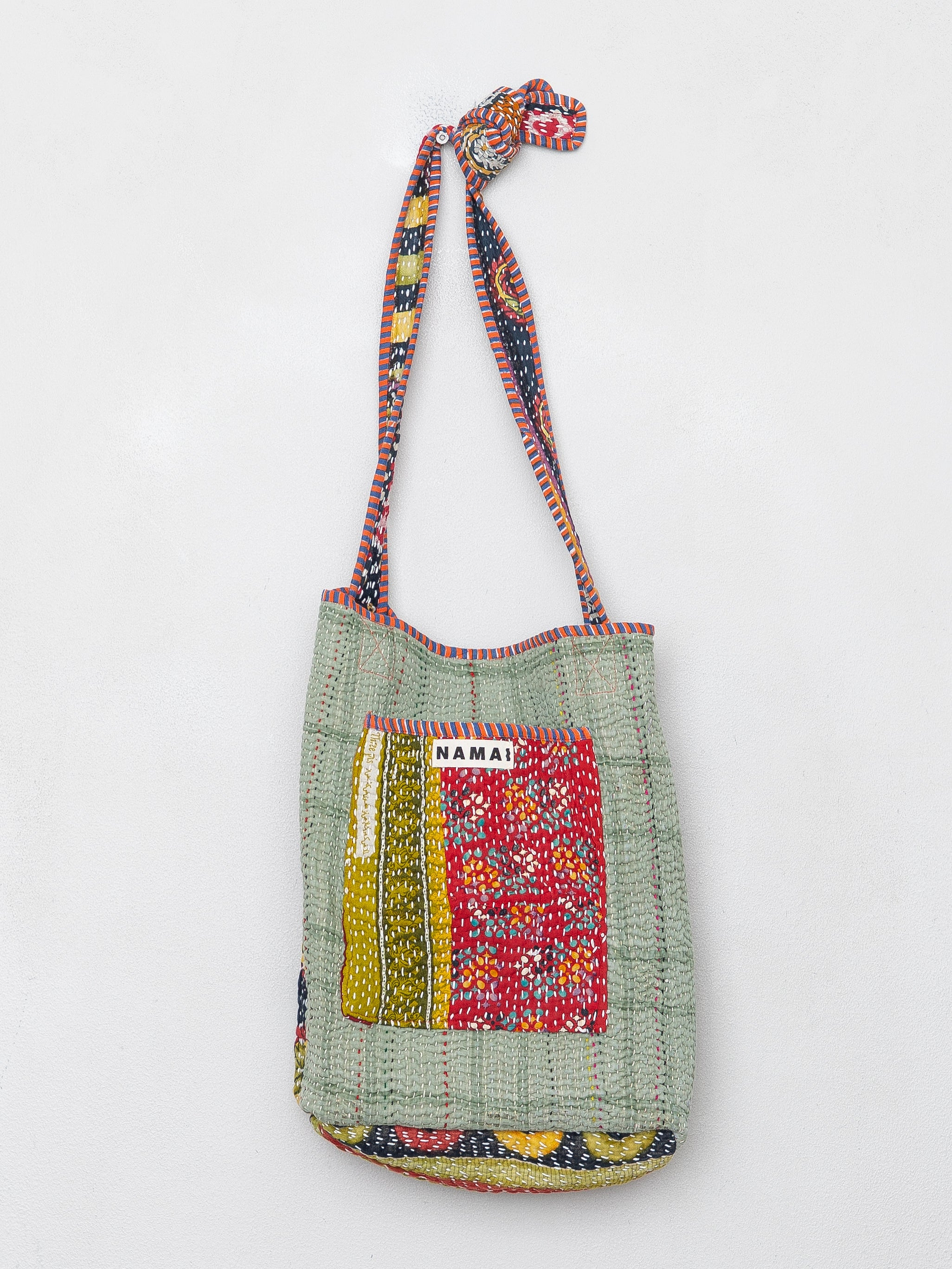 The Xoti II Zero-Waste Quilted Kantha Bag