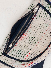 The Faiza Quilted Kantha Belt Bag