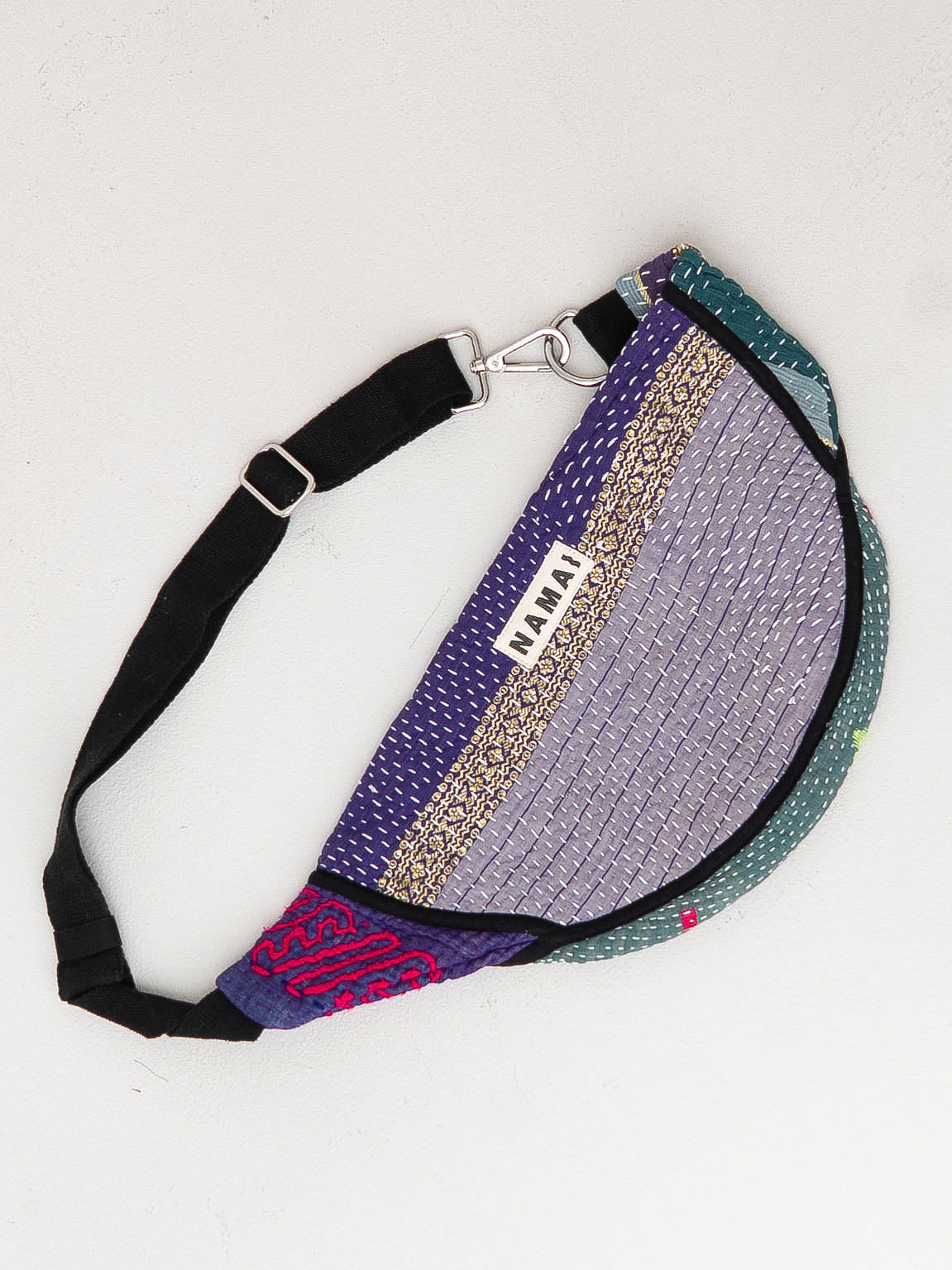 The Faiza Quilted Kantha Belt Bag