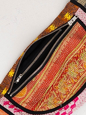 The Faiza Quilted Kantha Belt Bag