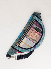 The Faiza Quilted Kantha Belt Bag
