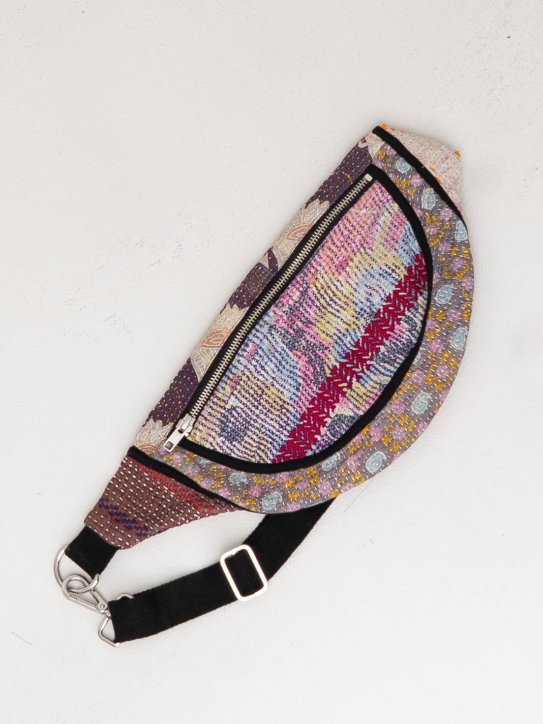 The Faiza Quilted Kantha Belt Bag