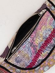 The Faiza Quilted Kantha Belt Bag