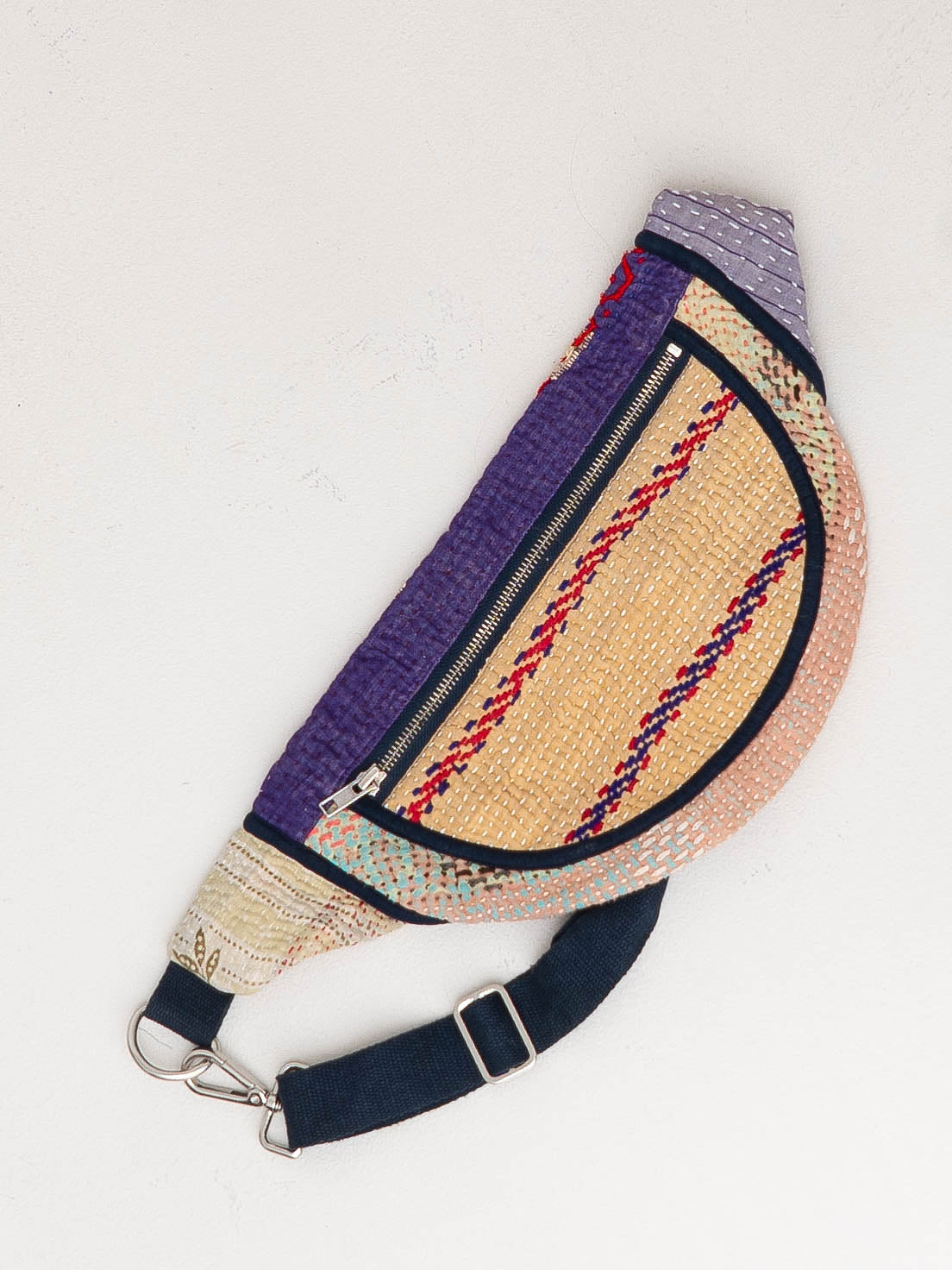 The Faiza Quilted Kantha Belt Bag