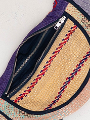 The Faiza Quilted Kantha Belt Bag