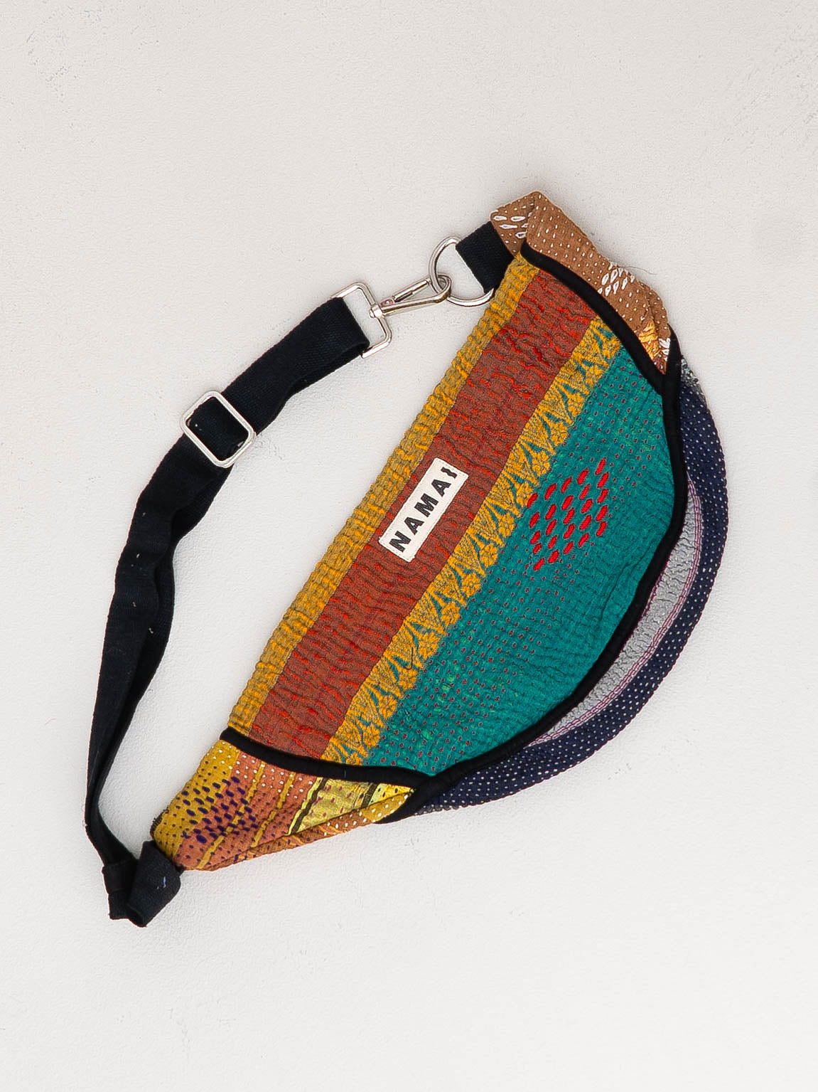 The Faiza Quilted Kantha Belt Bag