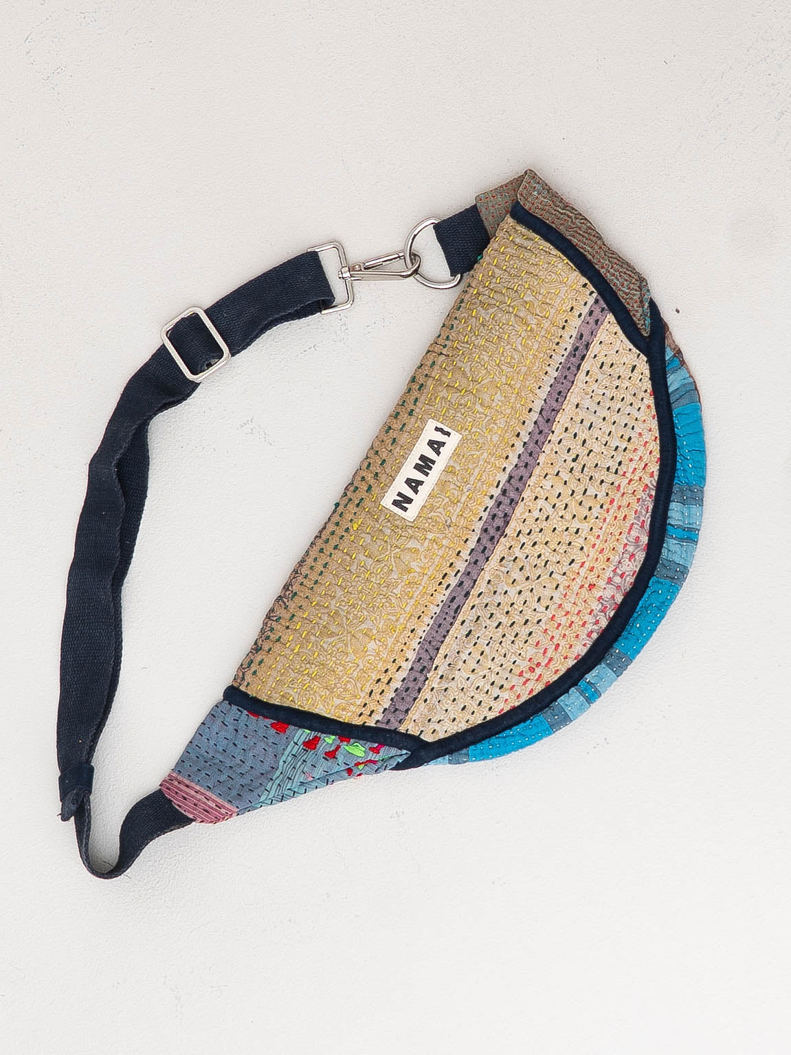 The Faiza Quilted Kantha Belt Bag
