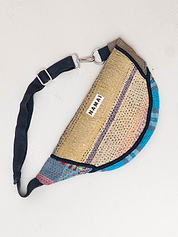 The Faiza Quilted Kantha Belt Bag