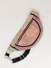 The Faiza Quilted Kantha Belt Bag