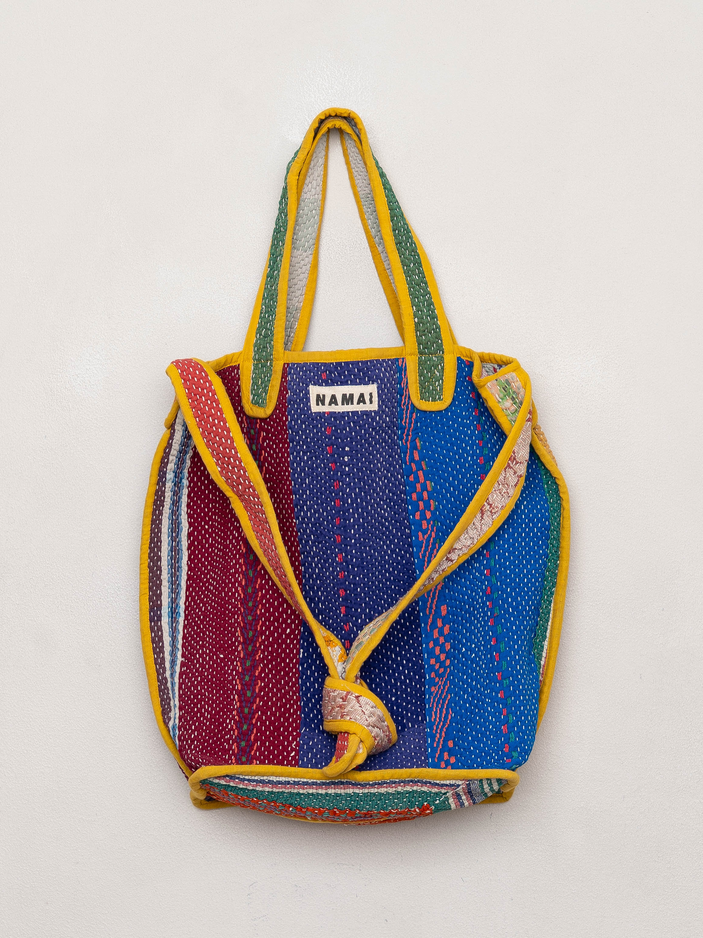 The Xoti II Zero-Waste Quilted Kantha Bag