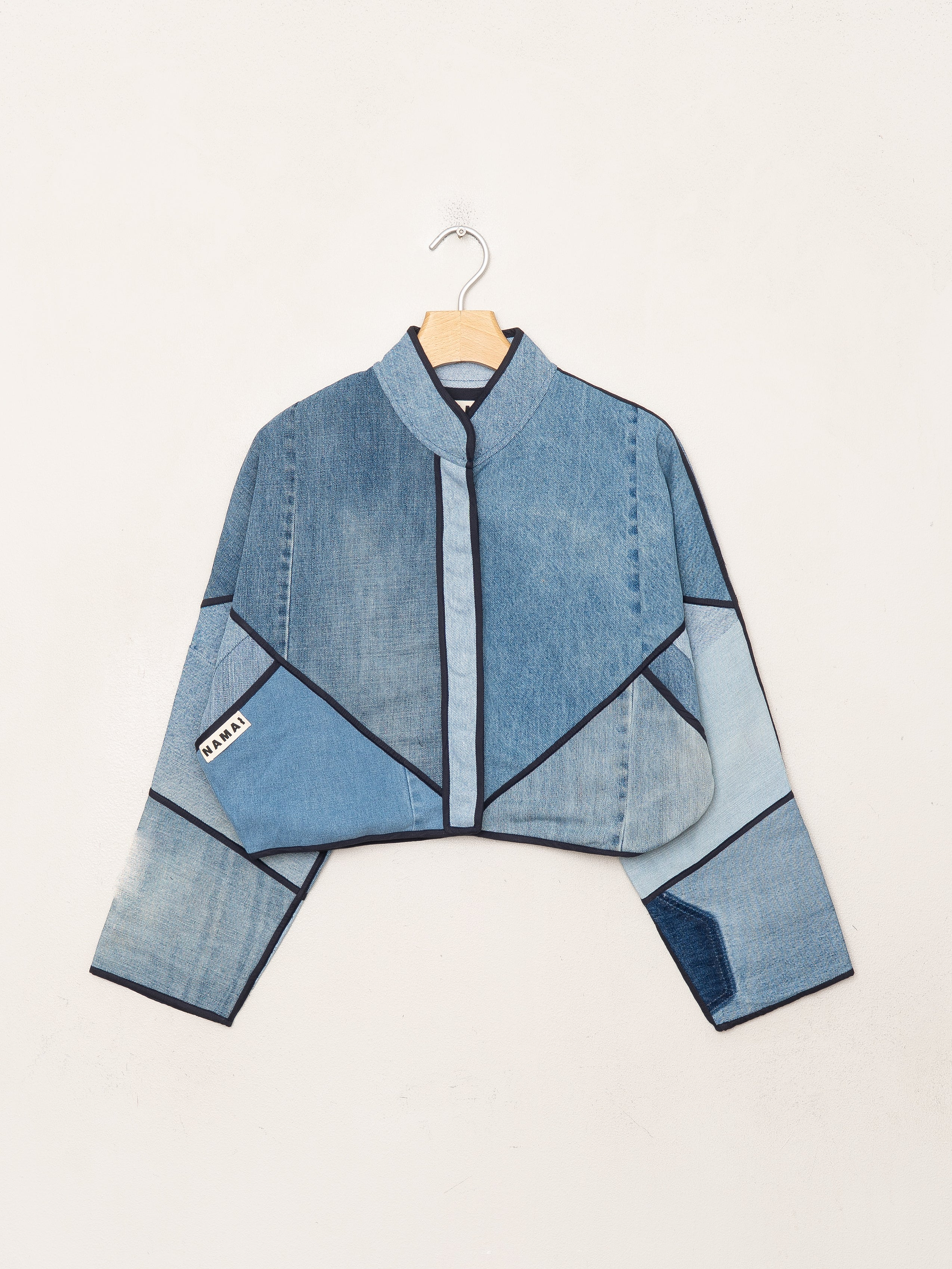 The Kaira Cropped Denim Jacket - Small