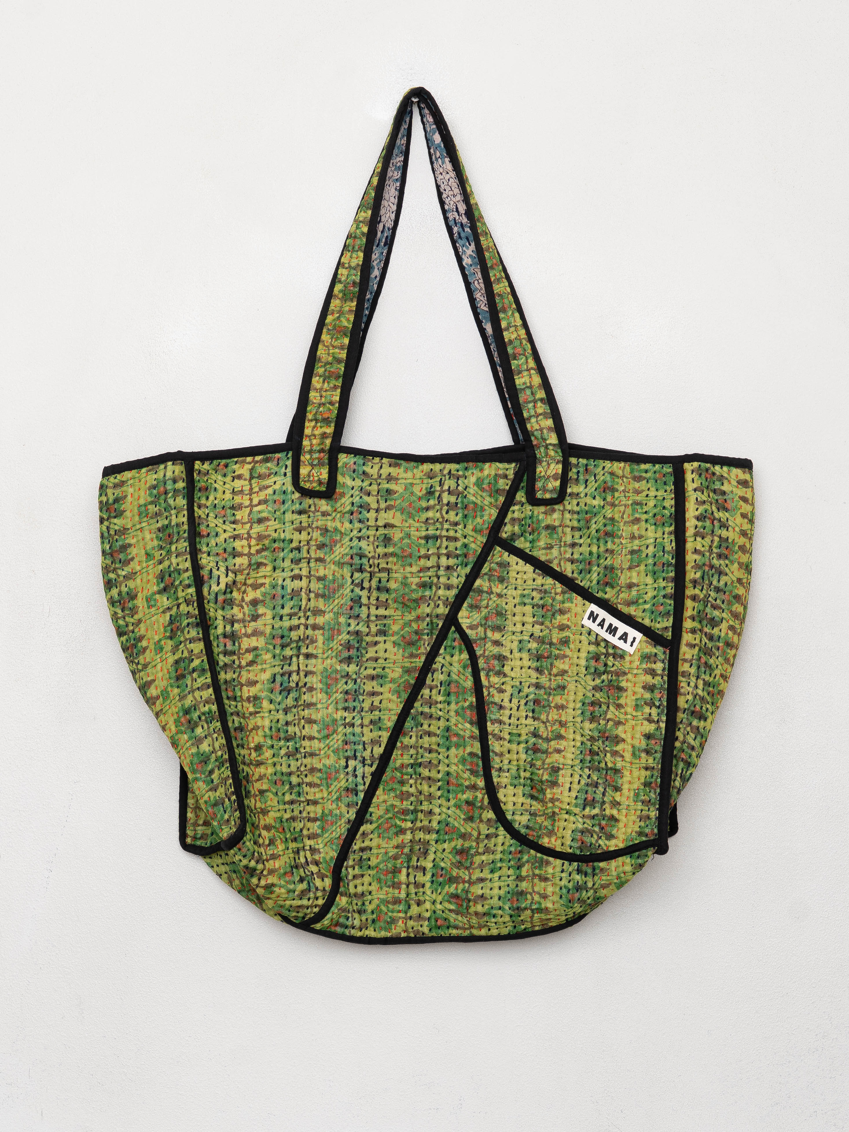 The Raksa Quilted Kantha Bag