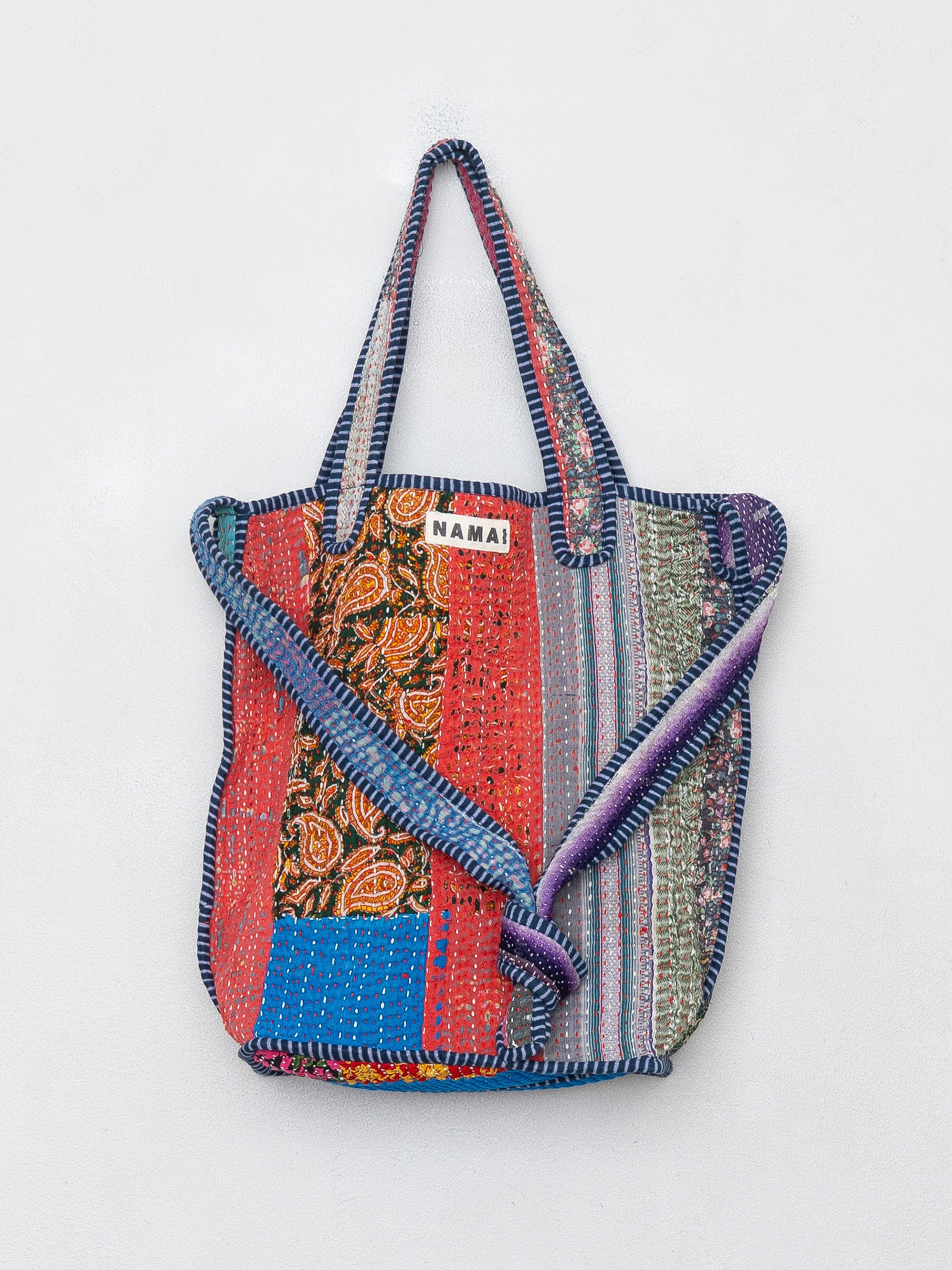 The Xoti II Zero-Waste Quilted Kantha Bag