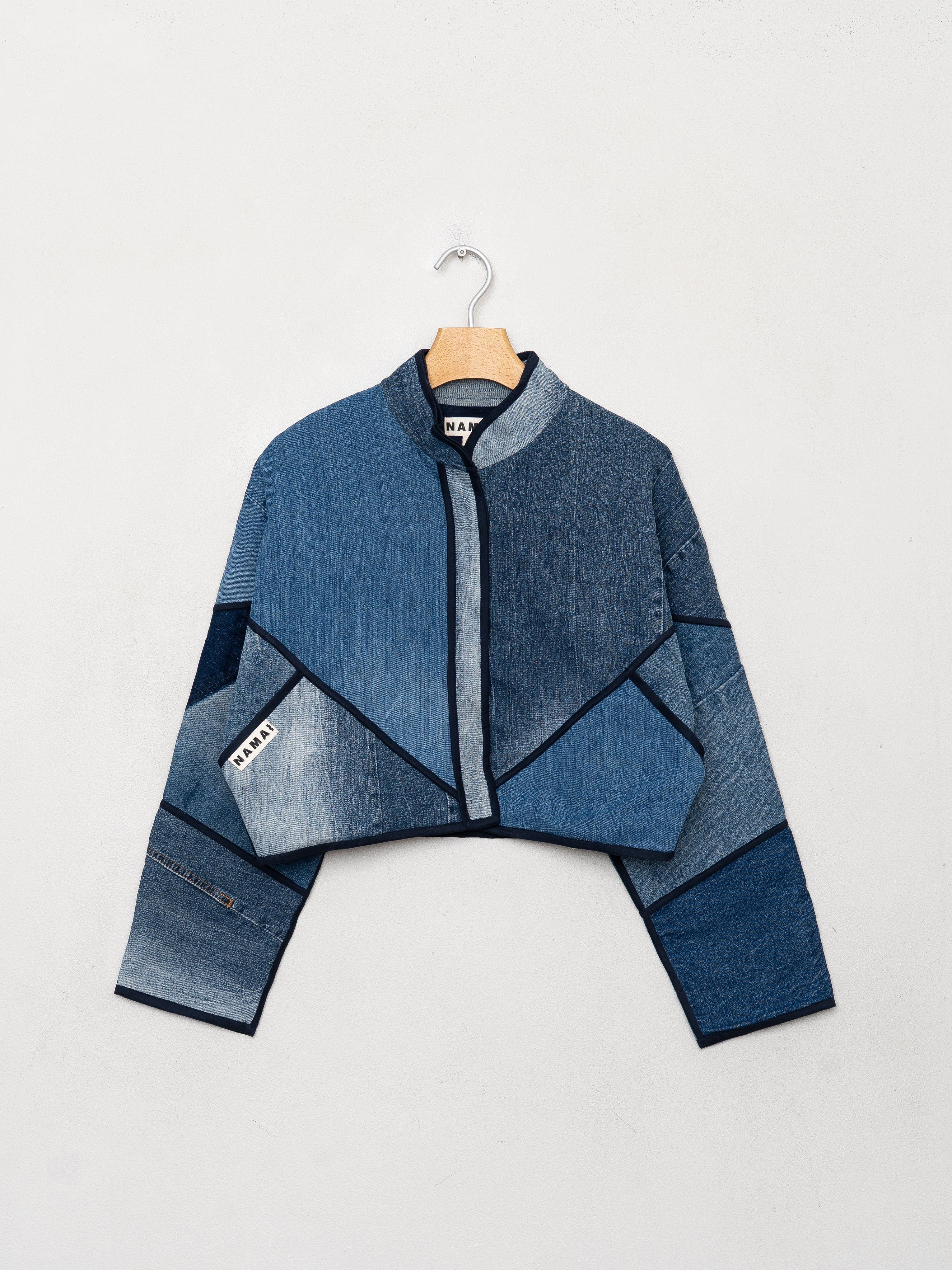 The Kaira Cropped Denim Jacket - Small