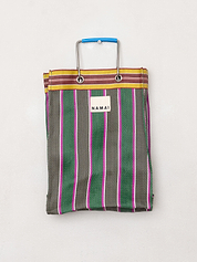 The Goa Market Recycled Nylon Tote Bag - Midnight Plum