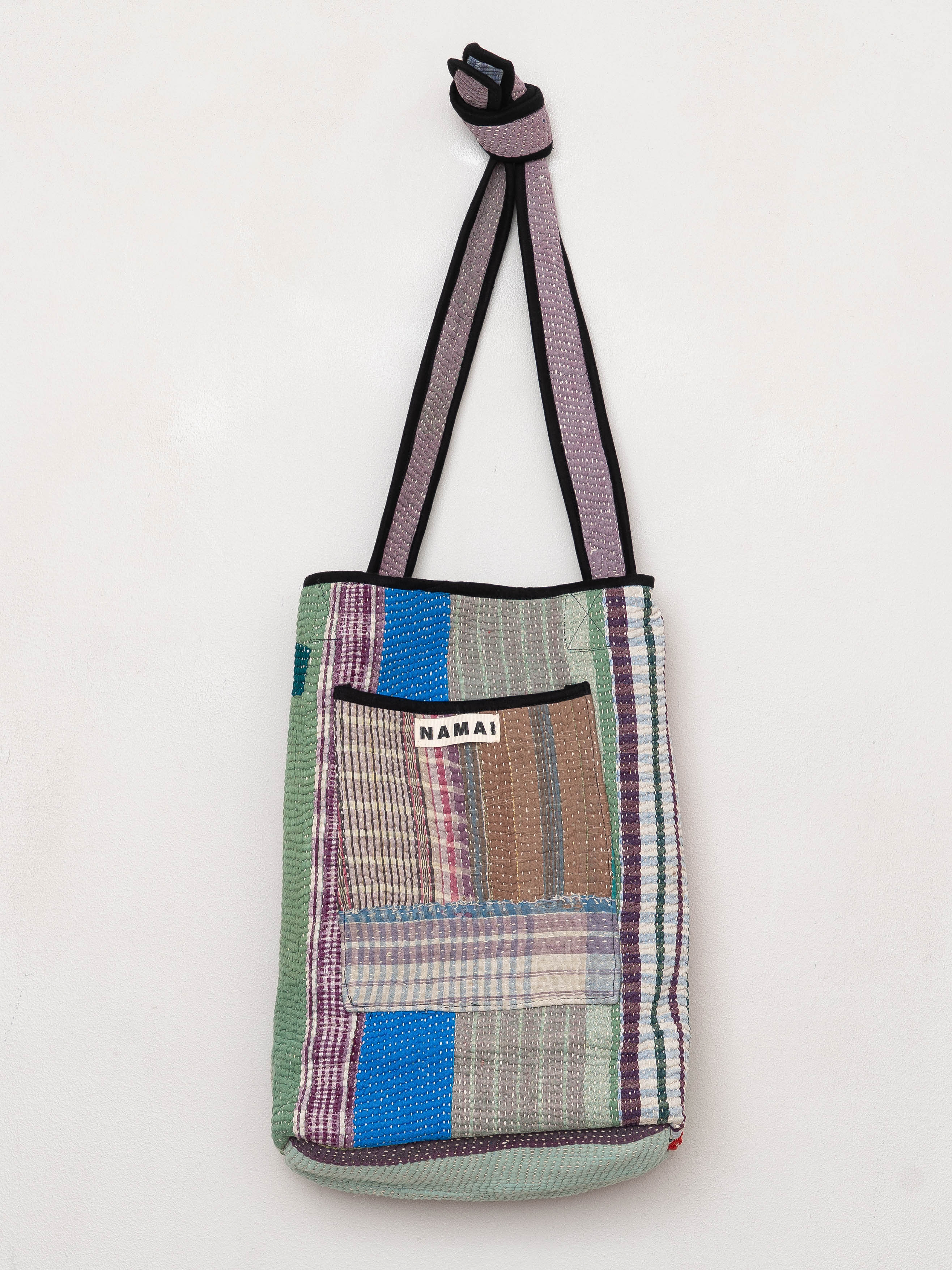 The Xoti II Zero-Waste Quilted Kantha Bag