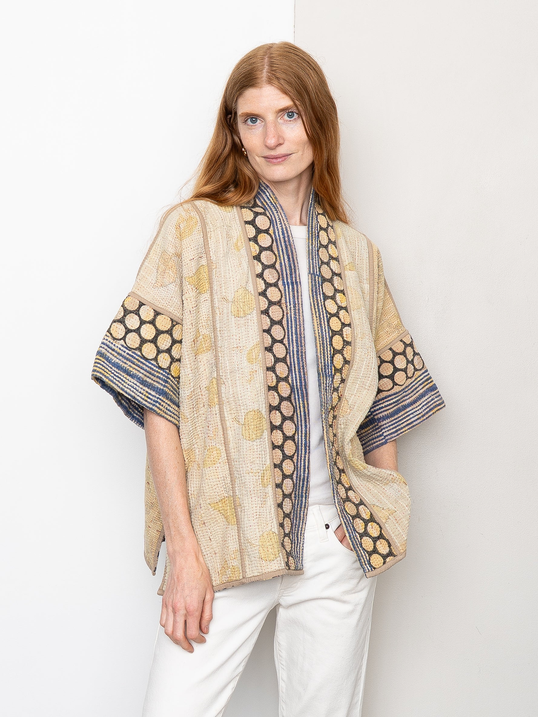 The Gita Short Sleeve Quilted Jacket