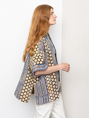 The Gita Short Sleeve Quilted Jacket