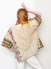 The Gita Short Sleeve Quilted Jacket