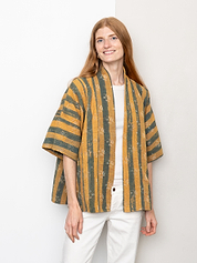 The Gita Short Sleeve Quilted Jacket