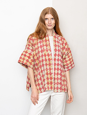 The Gita Short Sleeve Quilted Jacket