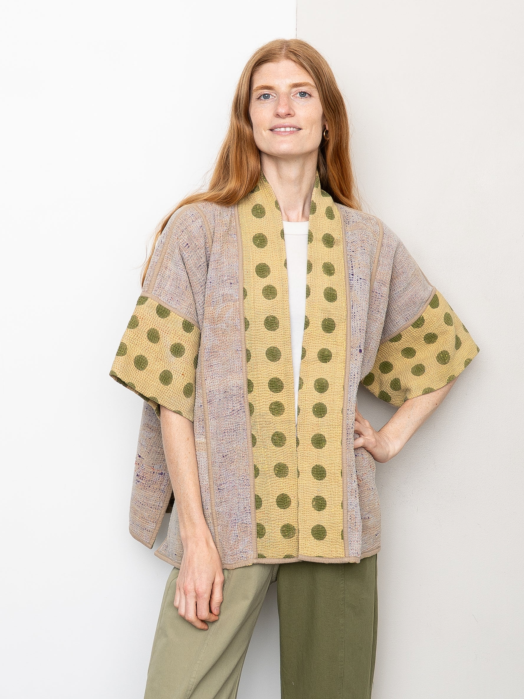 The Gita Short Sleeve Quilted Jacket