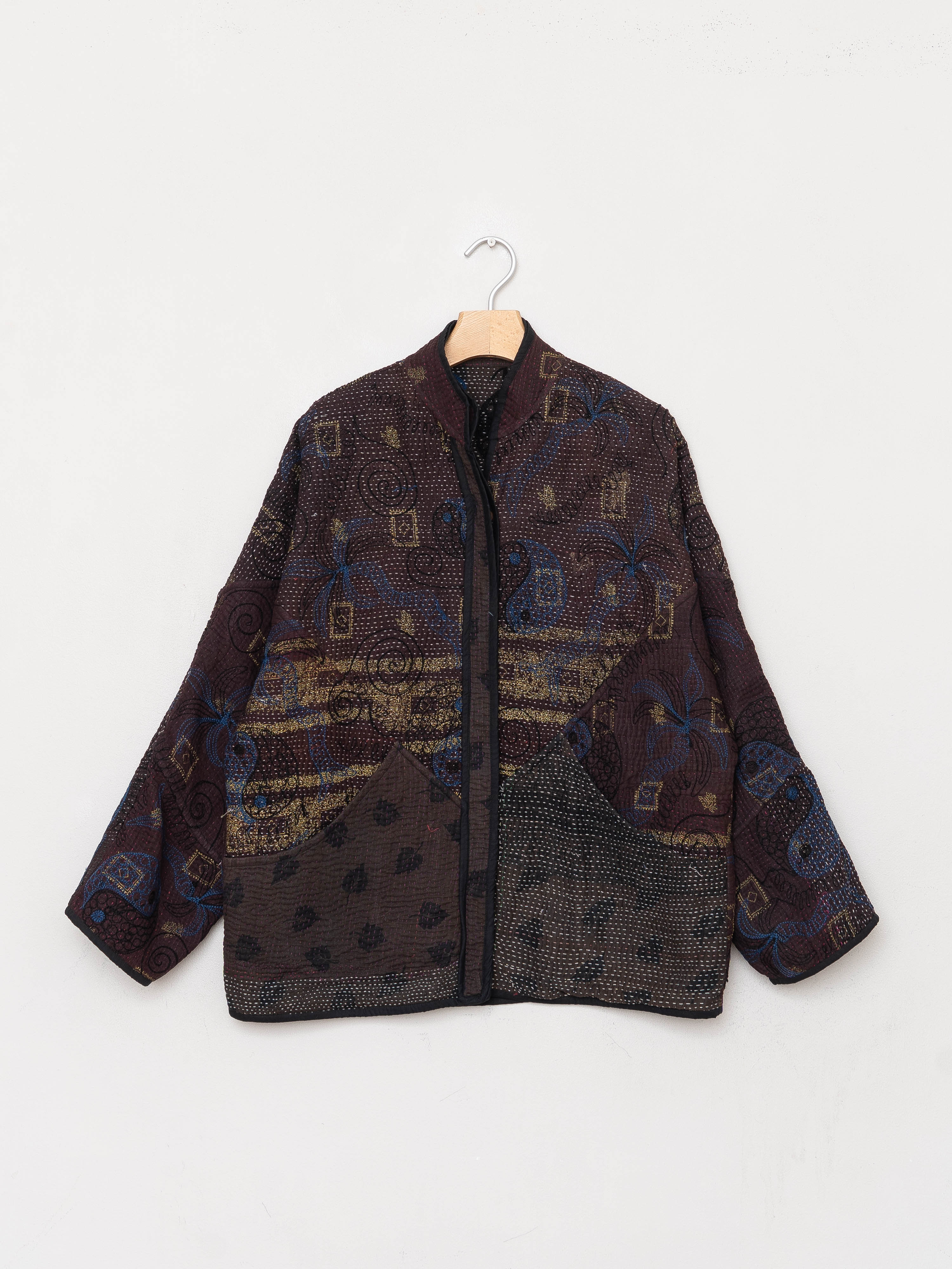 The Ladhiya Suzani Quilted Kantha Jacket