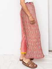 The Tanvi Pleated Pant - Medium - Upcycled