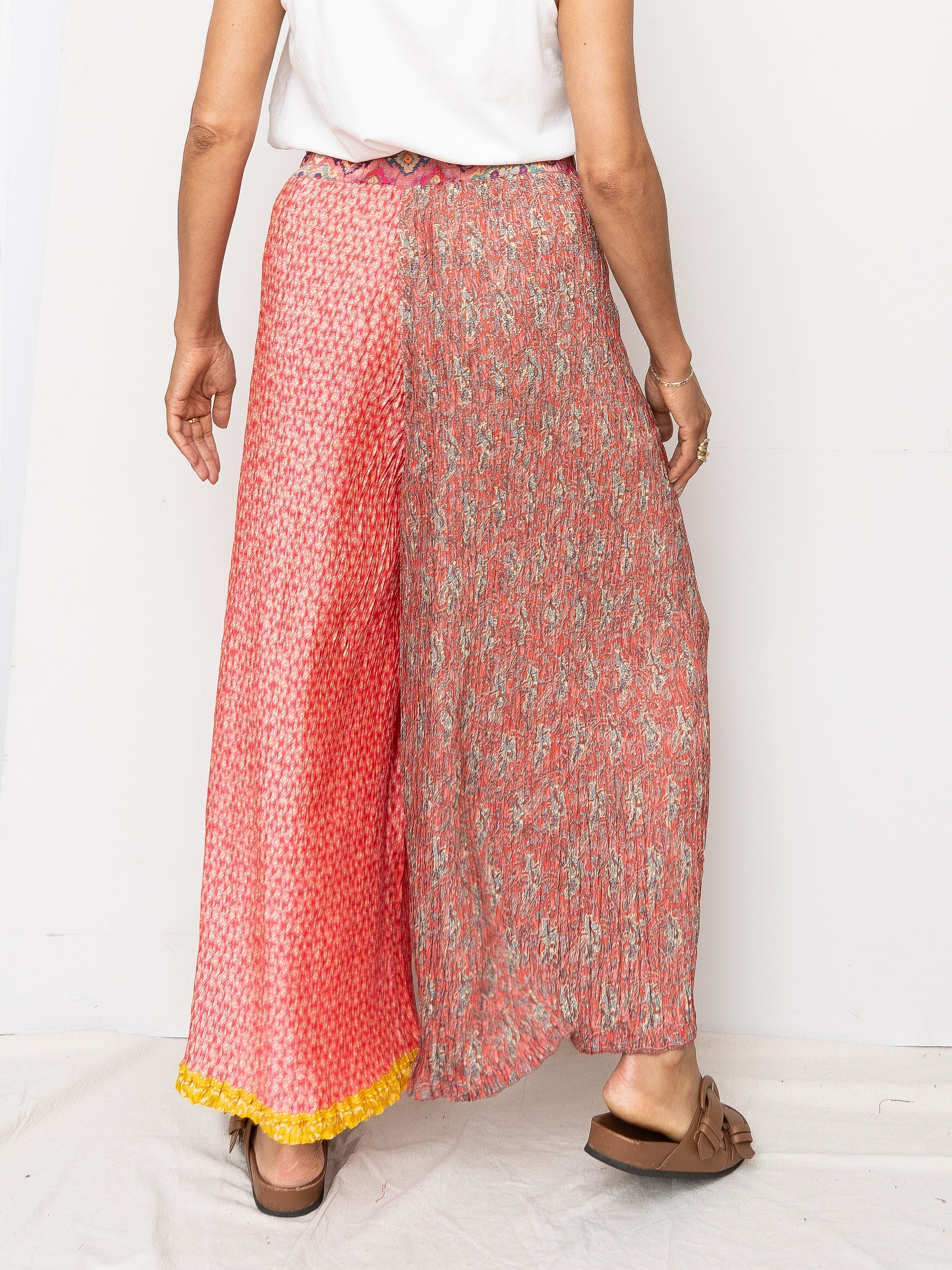 The Tanvi Pleated Pant - Medium - Upcycled