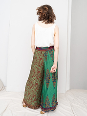 The Tanvi Pleated Pant  - Small - Upcycled