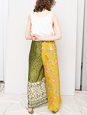 The Tanvi Pleated Pant  - Small - Upcycled