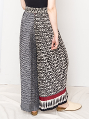 The Tanvi Pleated Pant  - Small - Upcycled