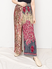 The Tanvi Pleated Pant  - Small - Upcycled